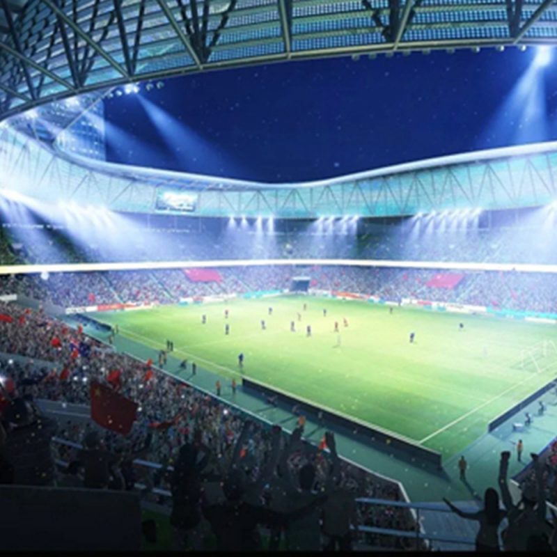 足球場照明方案1200W足球場照明燈IP65100-277VAC高質(zhì)量